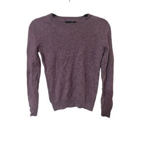 Tahari Purple cashmere sweater sz Sm